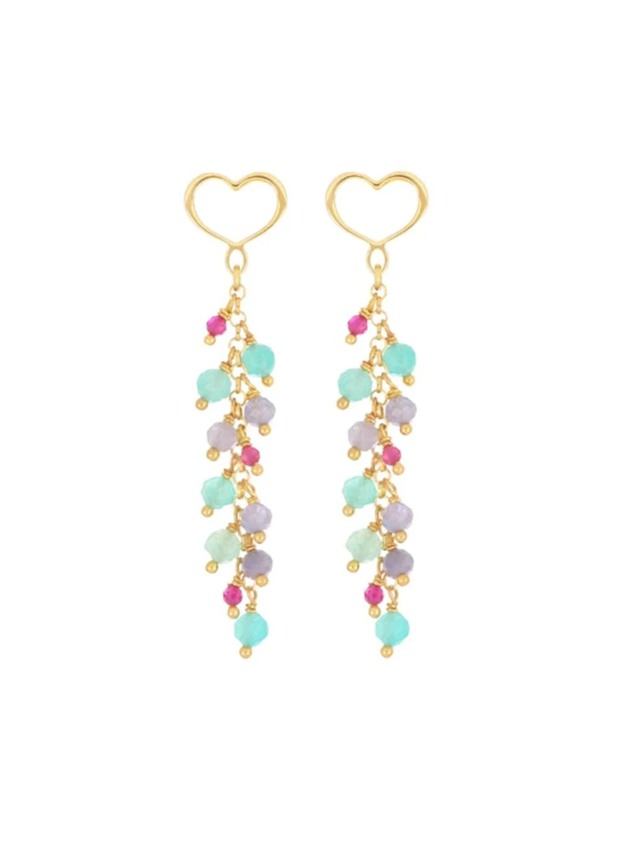 coppia orecchini frange maman et sophie in argento 925 gioielleria dangelo