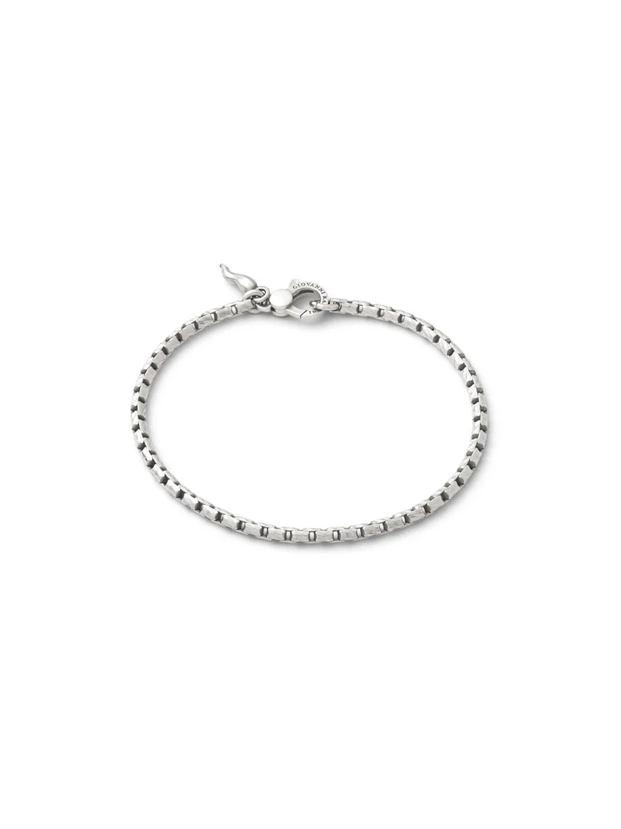 bracciale veneziana rigata mini in argento 925 giovanni raspini gioielleria dangelo