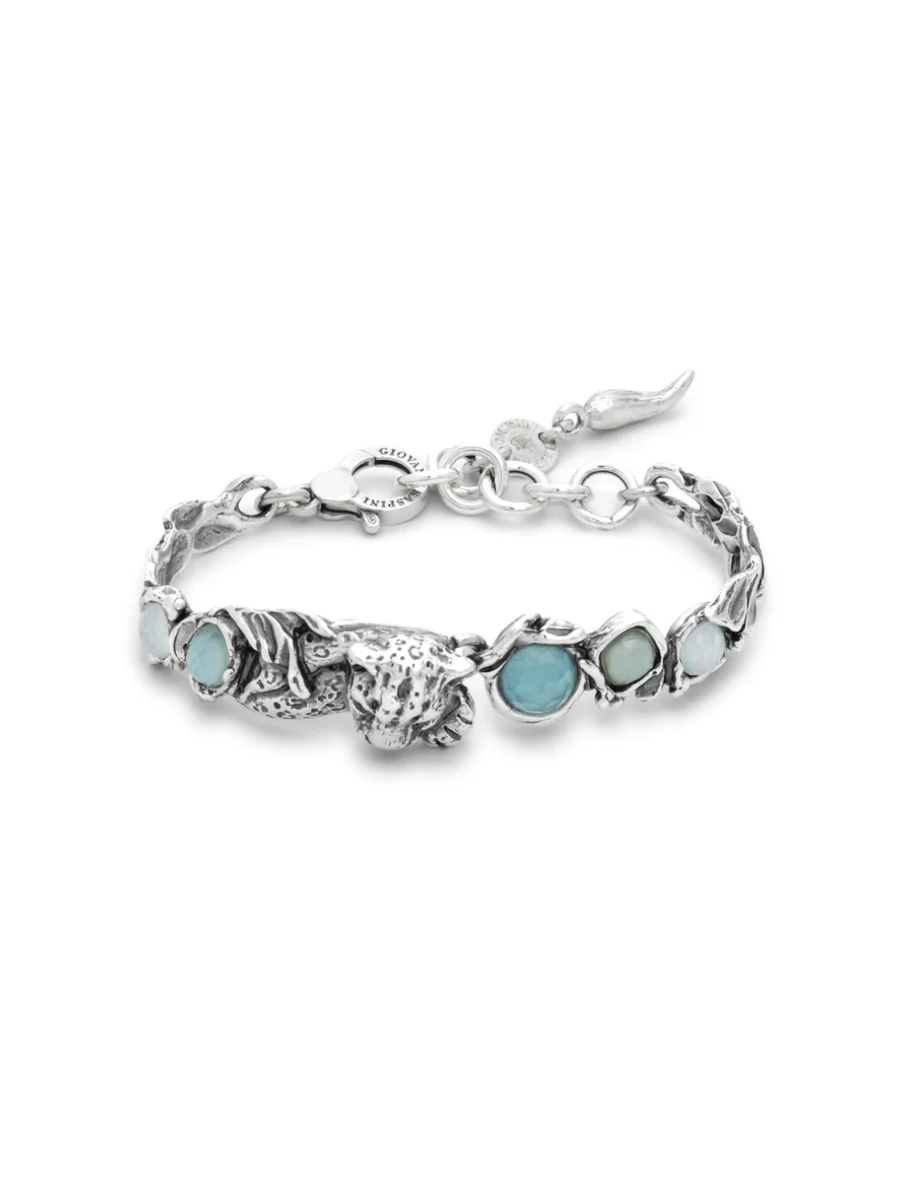 12685 BRACCIALE BLUE JAGUAR cm 18
